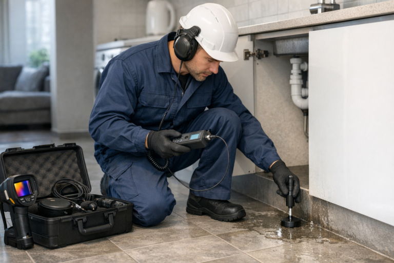 détection fuite d'eau