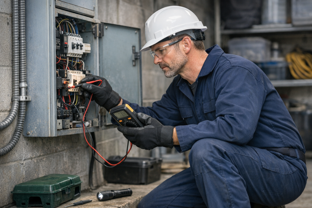 recherche panne électrique