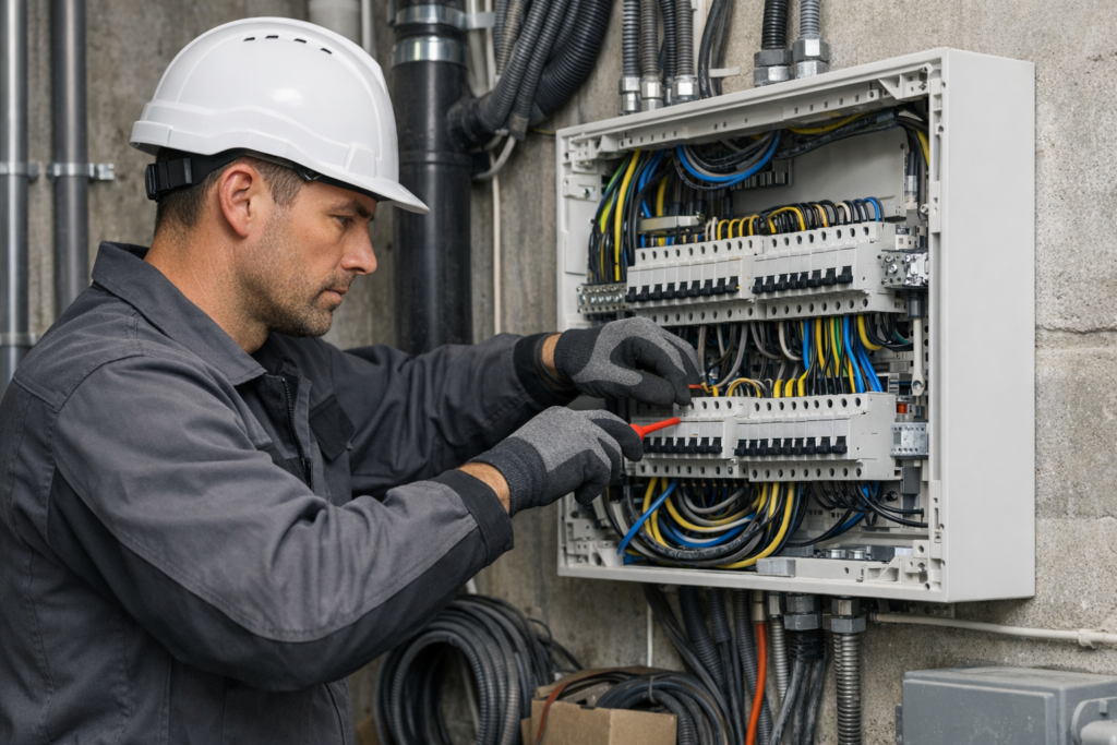 installation tableau électrique